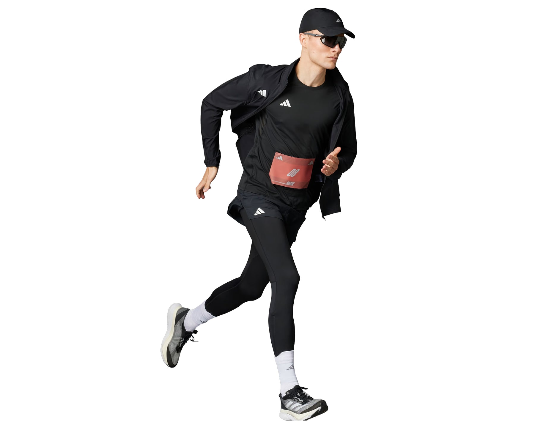 Adidas Playera Running Adizero Essentials - Hombre