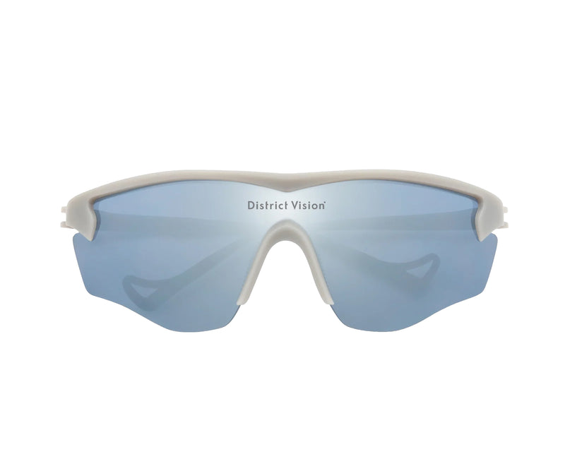 District Vision Lentes Junya Racer Flint Blue Silver