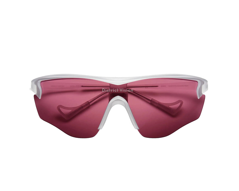 District Vision Lentes Junya Racer Clear Black Rose