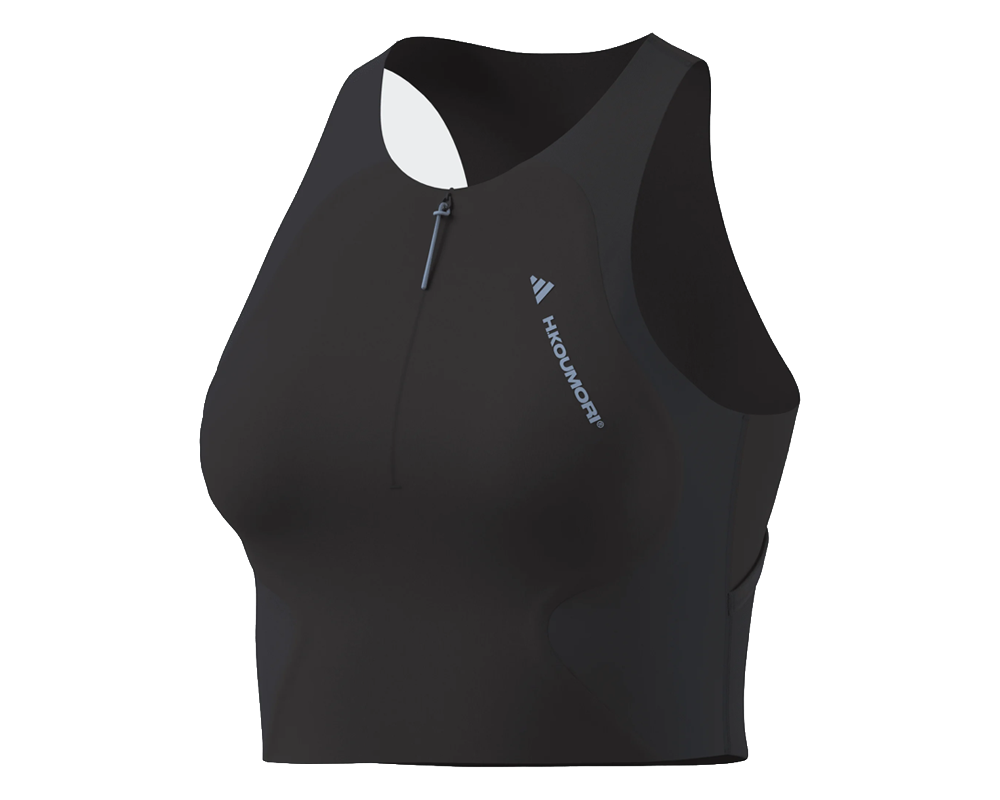 Crop Top Adidas Running x Hermanos Koumori para mujer