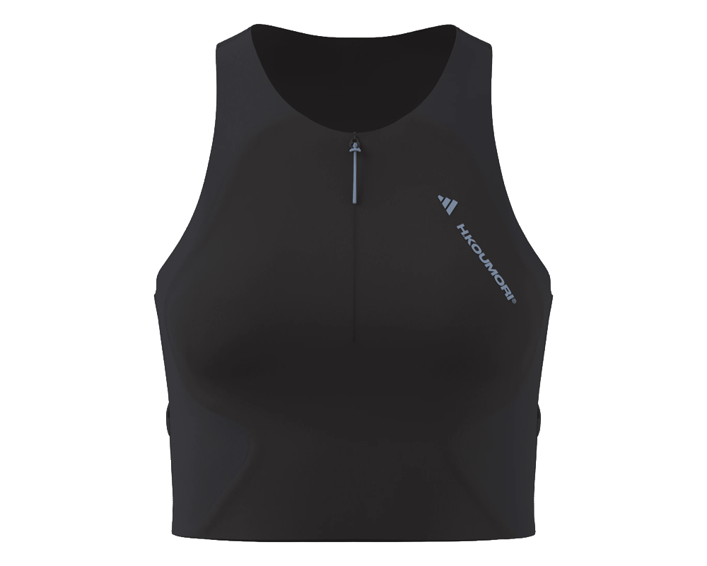 Crop Top Adidas Running x Hermanos Koumori Mujer Brown