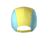 Gorra deportiva de 5 paneles Compressport Lemon/Ether Unisex