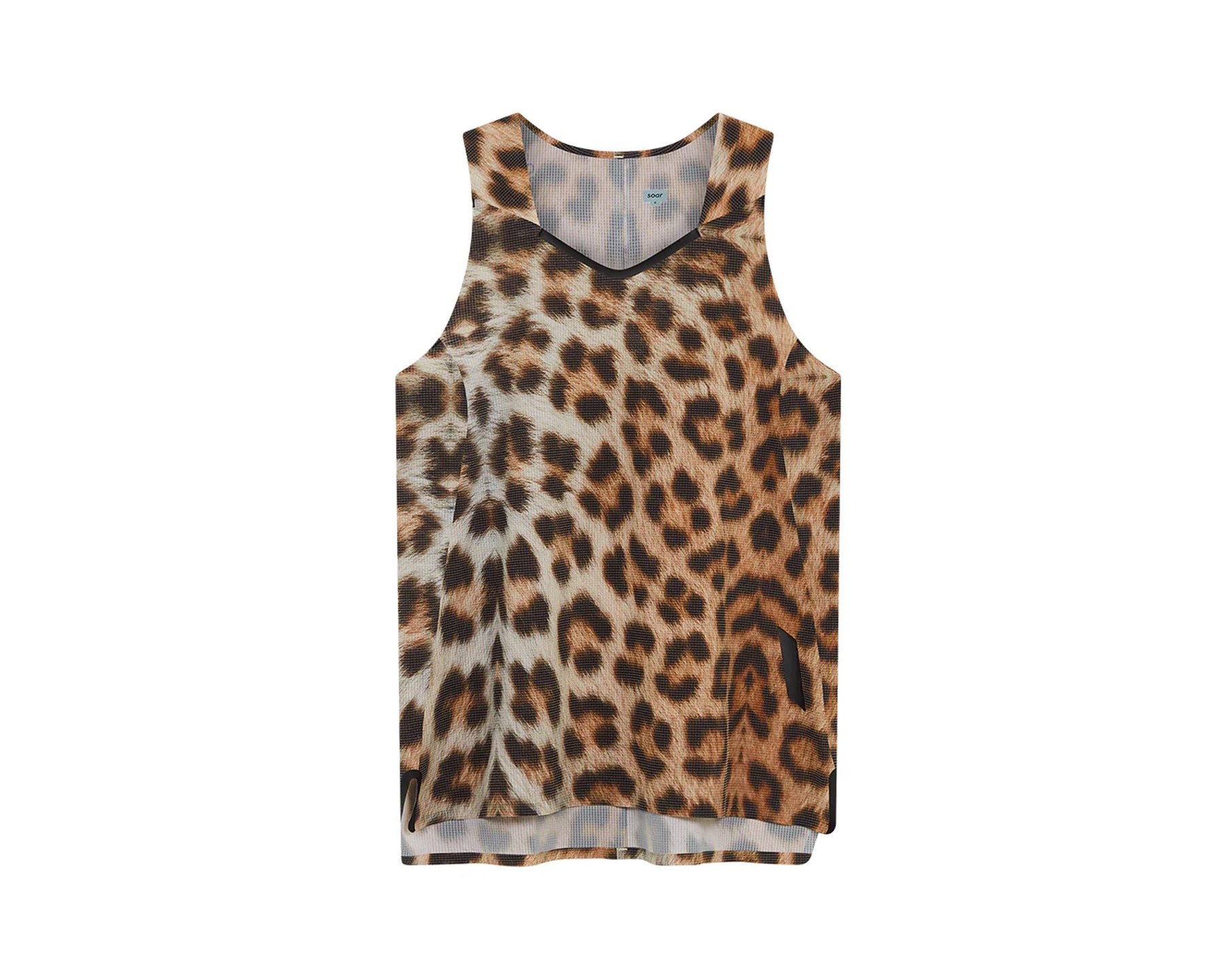 SOAR Protolab Silk Vest Leopard - Mujer