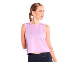 Saucony Stopwatch Crop Tank - Mujer