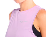 Saucony Stopwatch Crop Tank - Mujer