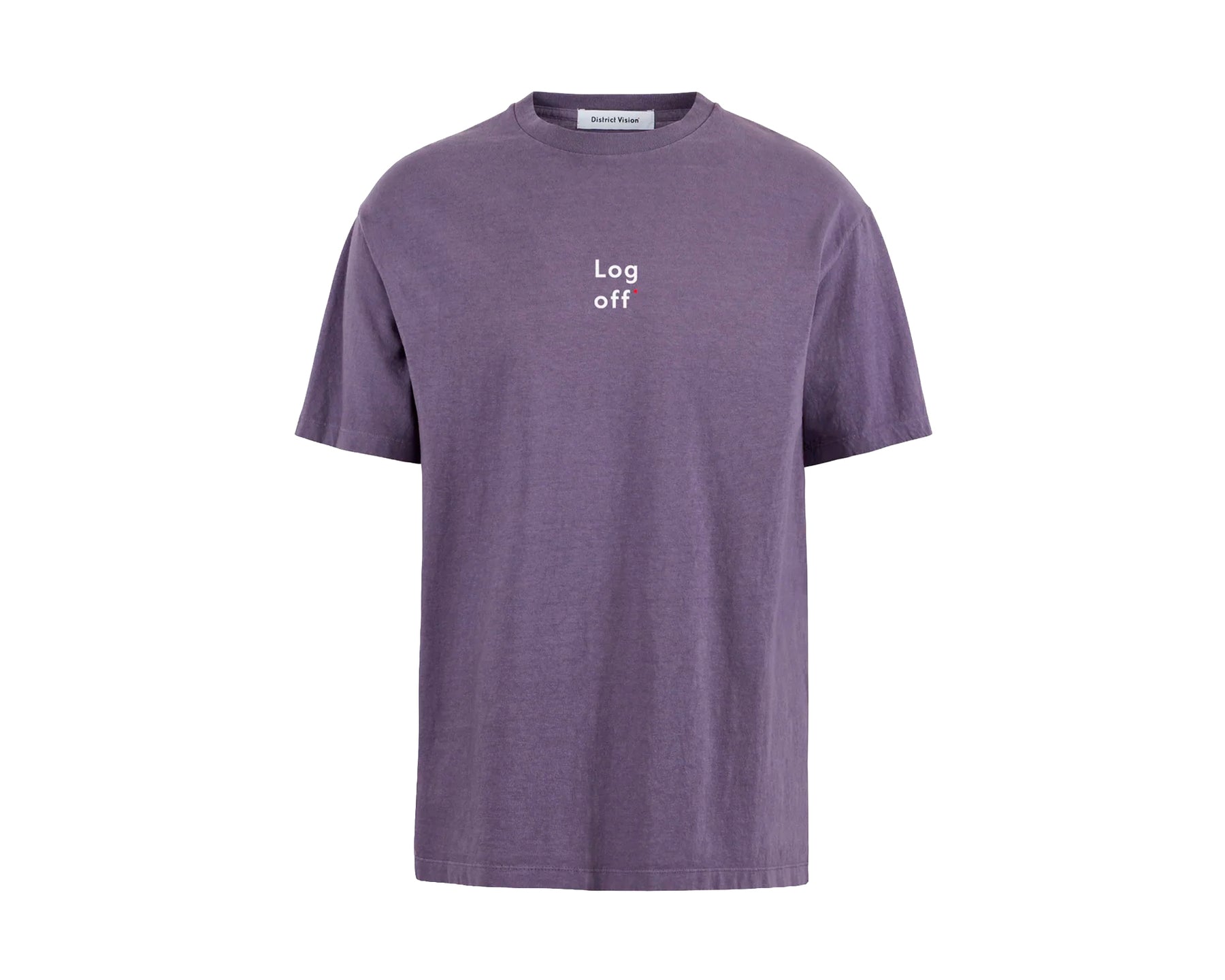 District Vision - California Cotton Tee Log Off Vintage