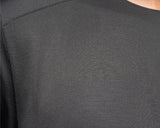 Hermanos Koumori Playera Ligera De Entrenamiento Long Sleeve Asphalt Black