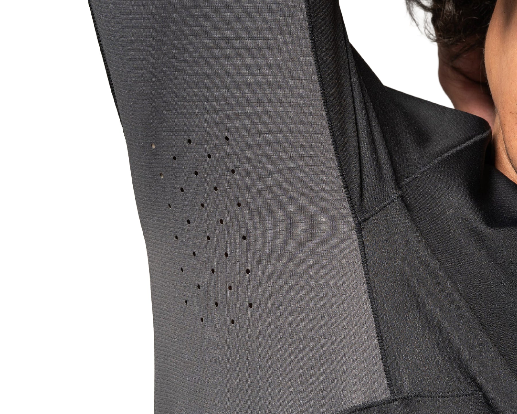 Hermanos Koumori Playera Ligera De Entrenamiento Long Sleeve Asphalt Black