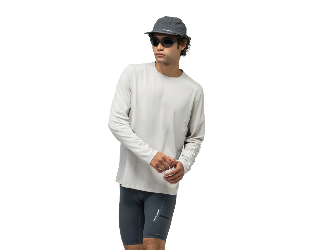 Playera deportiva Hermanos Koumori LS AOP Light Training para hombre