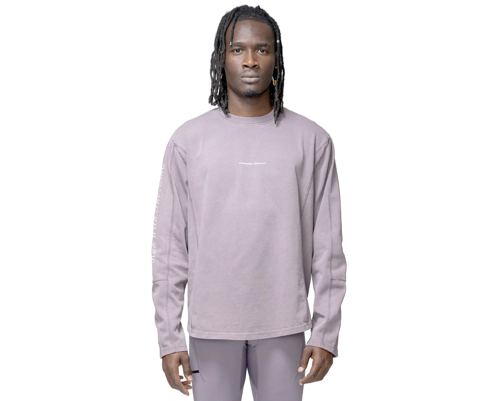 Hermanos Koumori Logo Stride Long Sleeve Grape