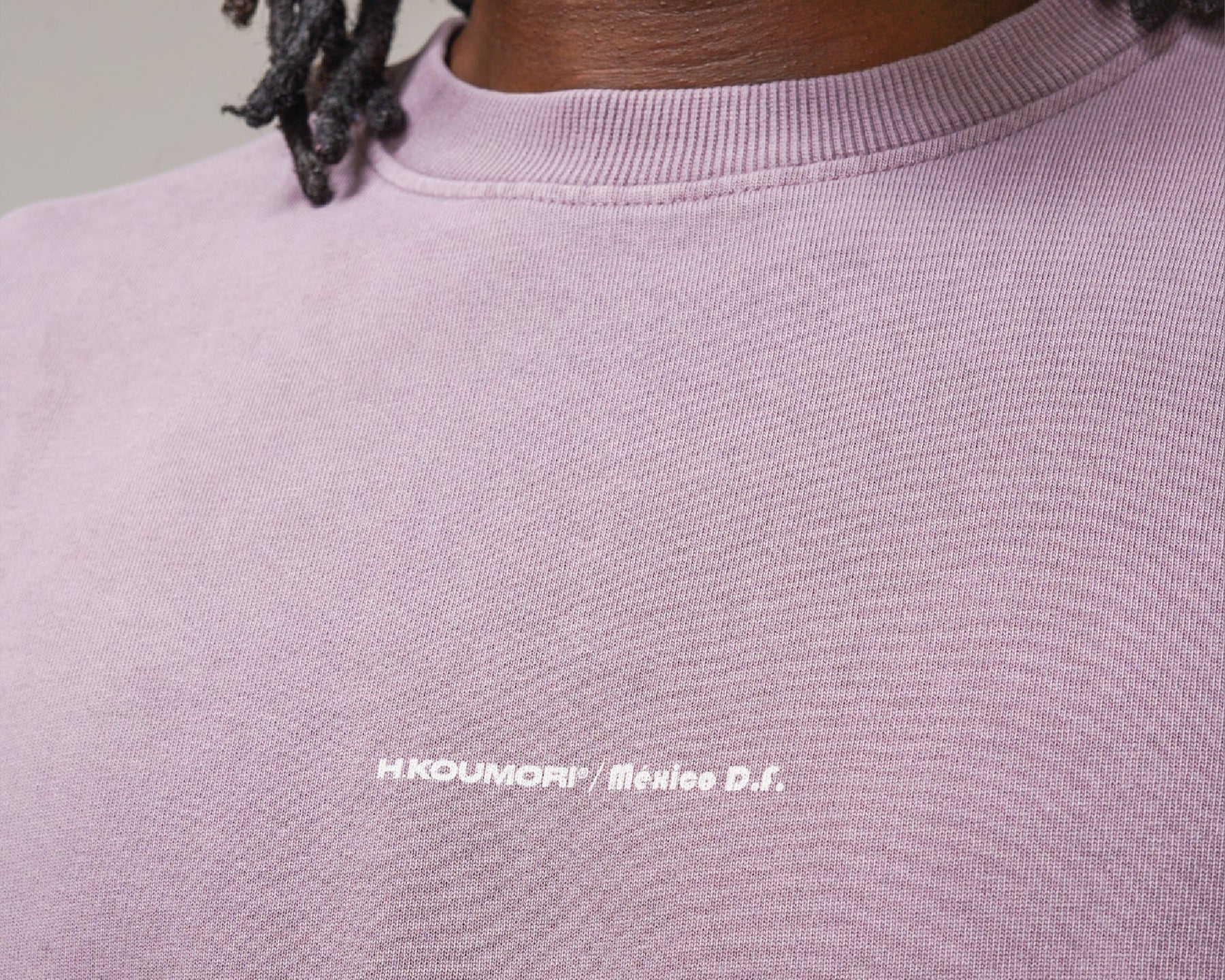 Hermanos Koumori Logo Stride Long Sleeve Grape