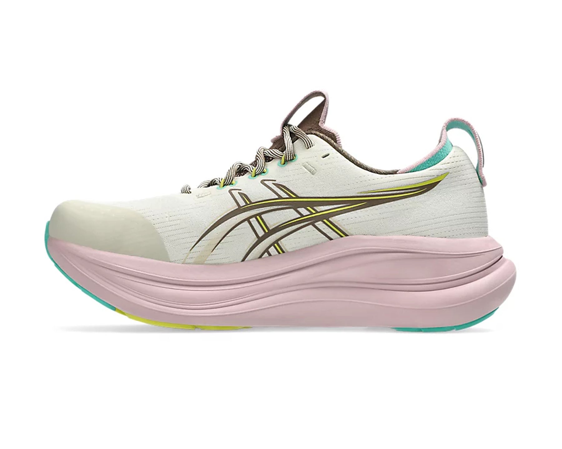 Asics Gel NIMBUS 28 LIGHT DUST/CLAY CANYON - Mujer