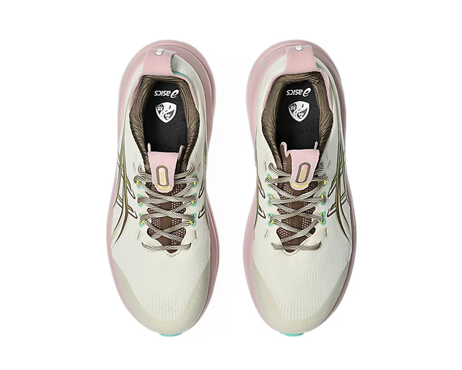 Asics Gel NIMBUS 28 LIGHT DUST/CLAY CANYON - Mujer