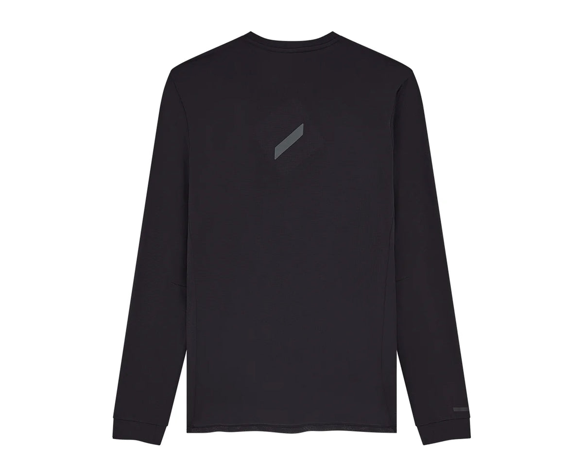 Playera deportiva Soar Long Sleeve Tech T para hombre — Black