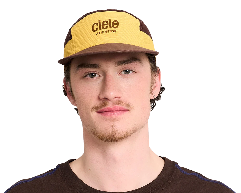 Gorra deportiva Ciele GOCap LongBrim EQ Athletics Gold Oak Unisex