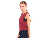 Saucony Stopwatch Crop Tank - Mujer