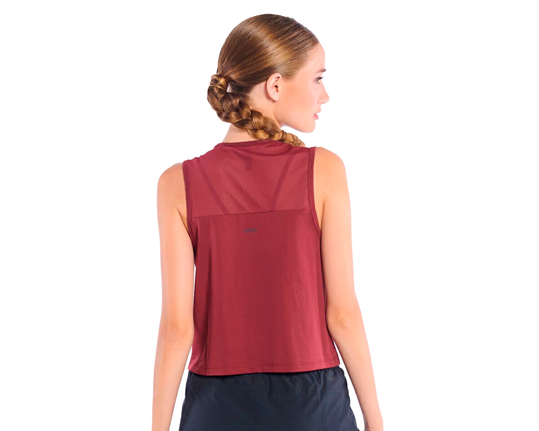 Saucony Stopwatch Crop Tank - Mujer