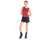Saucony Stopwatch Crop Tank - Mujer