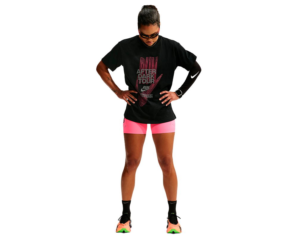 Playera Nike Nike After Dark Tour Manga Corta