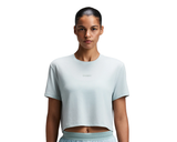 Playera manga corta Bandit Cropped Run Micromesh™ Mujer