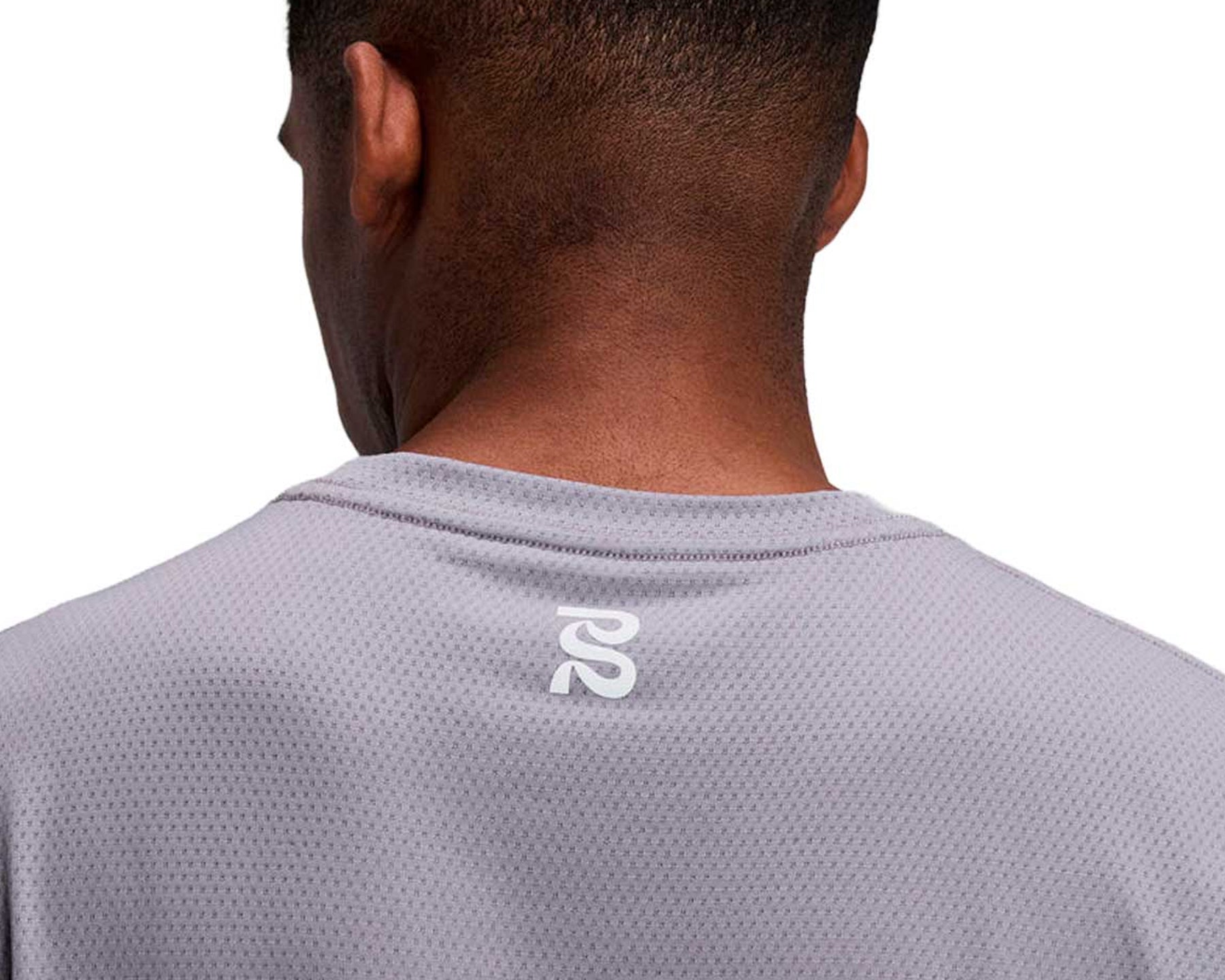 Bandit Short Sleeve Performance Tee MicroMesh Violet Fog - Hombre