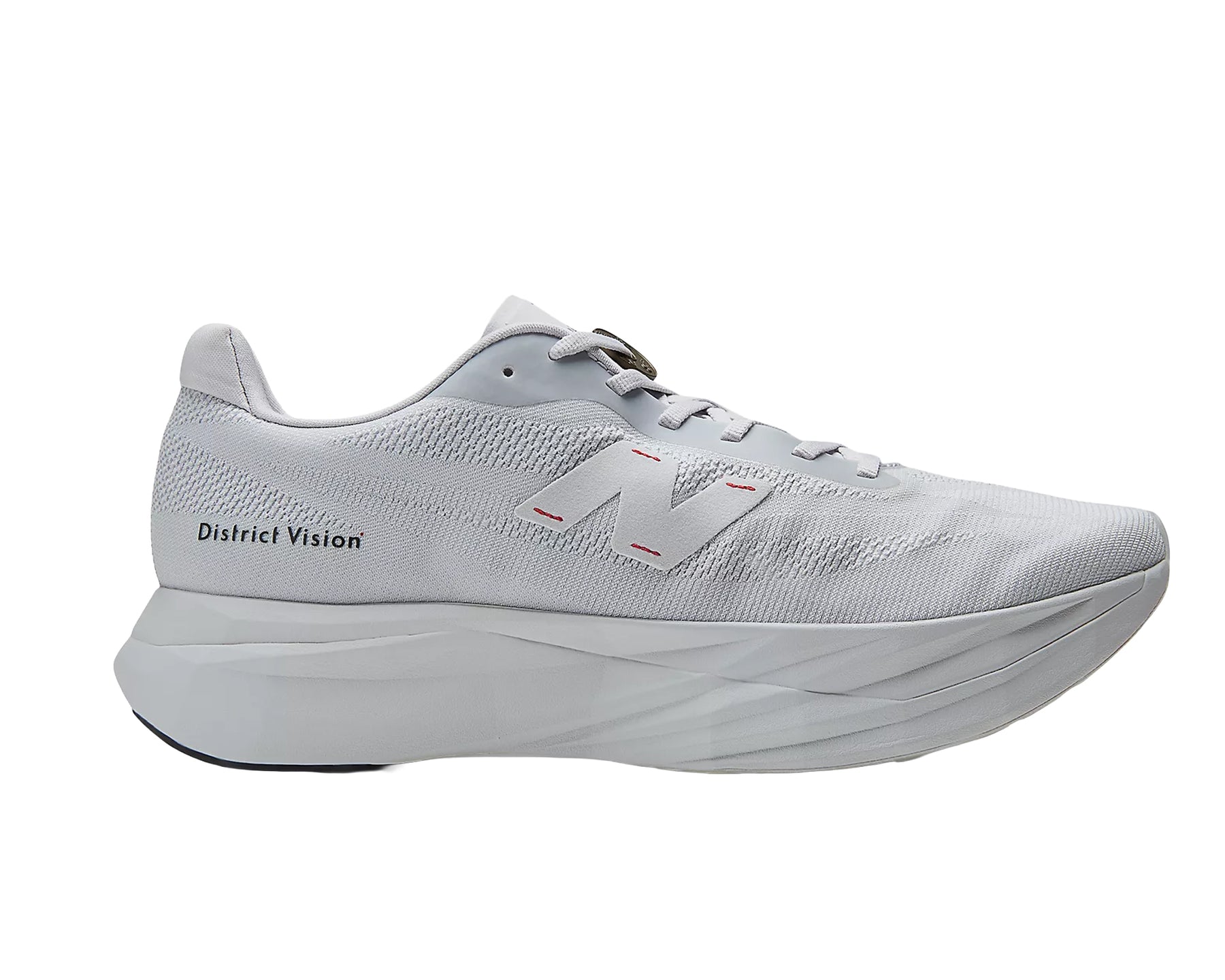 District Vision x New Balance SC Elite V5 Mujer Pearl Grey W/Black