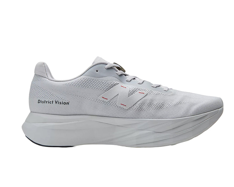 District Vision x New Balance SC Elite V5 Mujer Pearl Grey W/Black