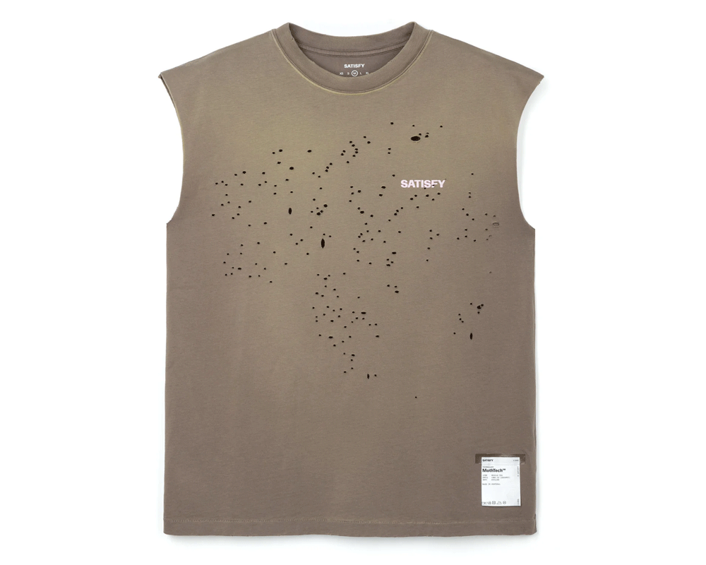 Playera deportiva Satisfy MothTech Muscle Tee Unisex Falcon