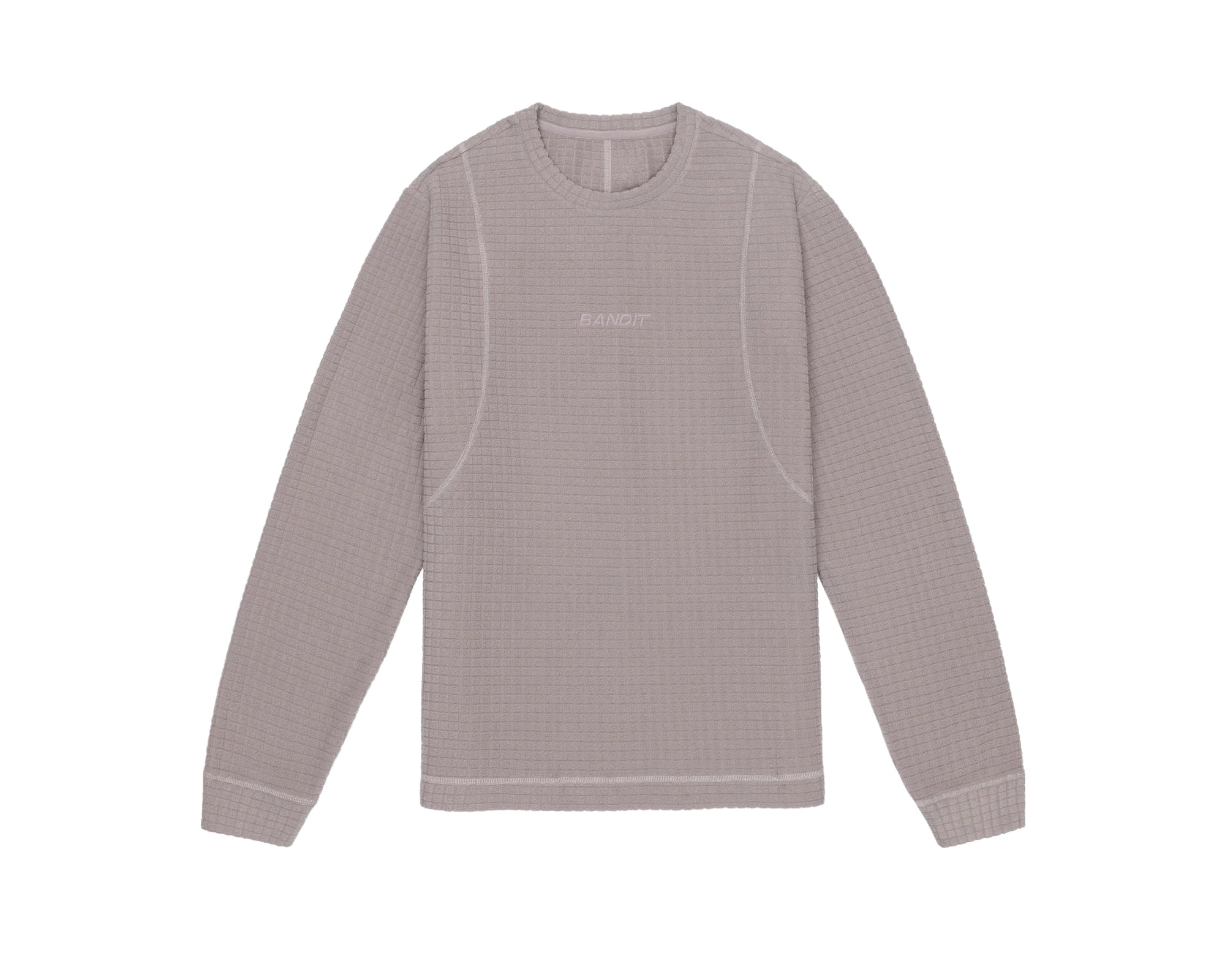 Bandit MacroSoft Grid Pullover Zinc - Men's