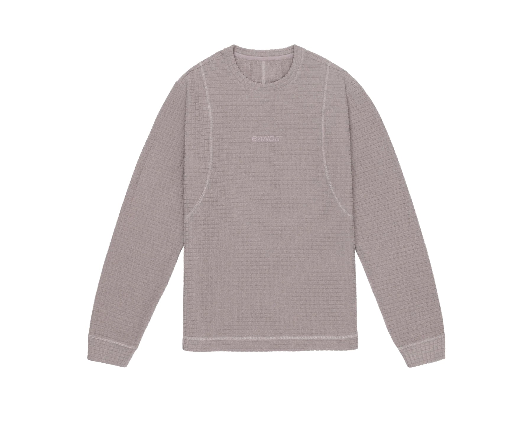 Bandit MacroSoft Grid Pullover Zinc - Hombre