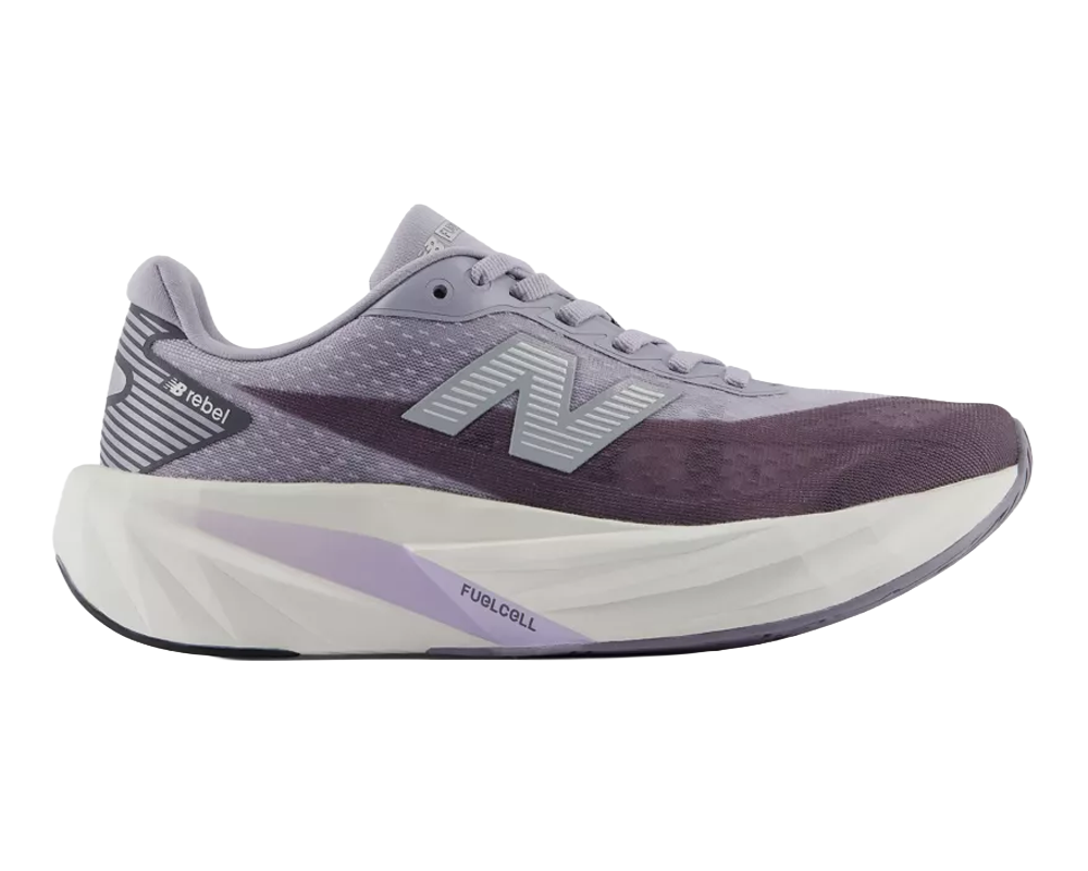 Tenis de pavimento New Balance FuelCell Rebel V5 Hombre DIGITAL MIST with SMOKED VIOLET