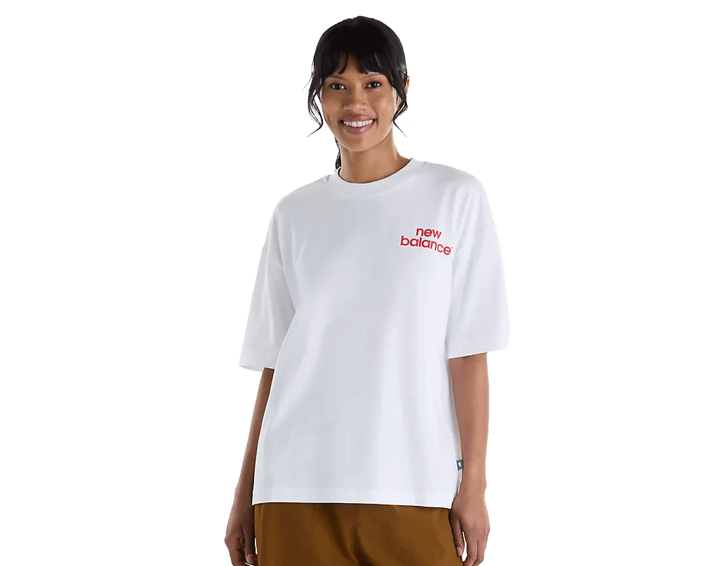Playera de algodón NEW BALANCE  Intelligent Relaxed
