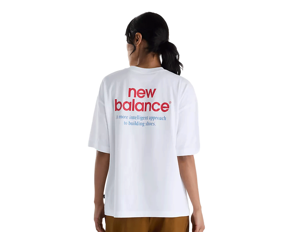 Playera de algodón NEW BALANCE  Intelligent Relaxed