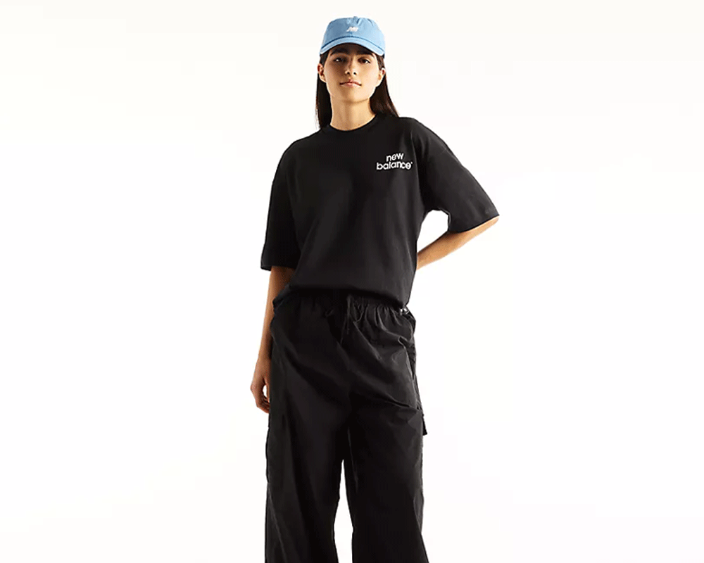 Playera de algodón NEW BALANCE  Intelligent Relaxed