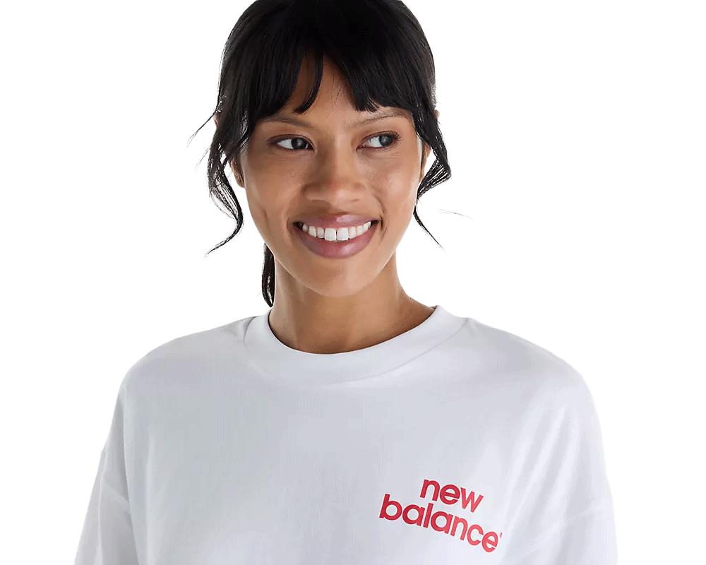 Playera de algodón NEW BALANCE  Intelligent Relaxed