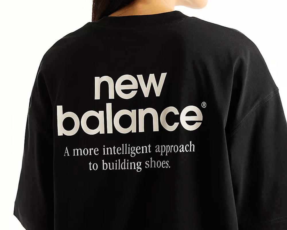 Playera de algodón NEW BALANCE  Intelligent Relaxed