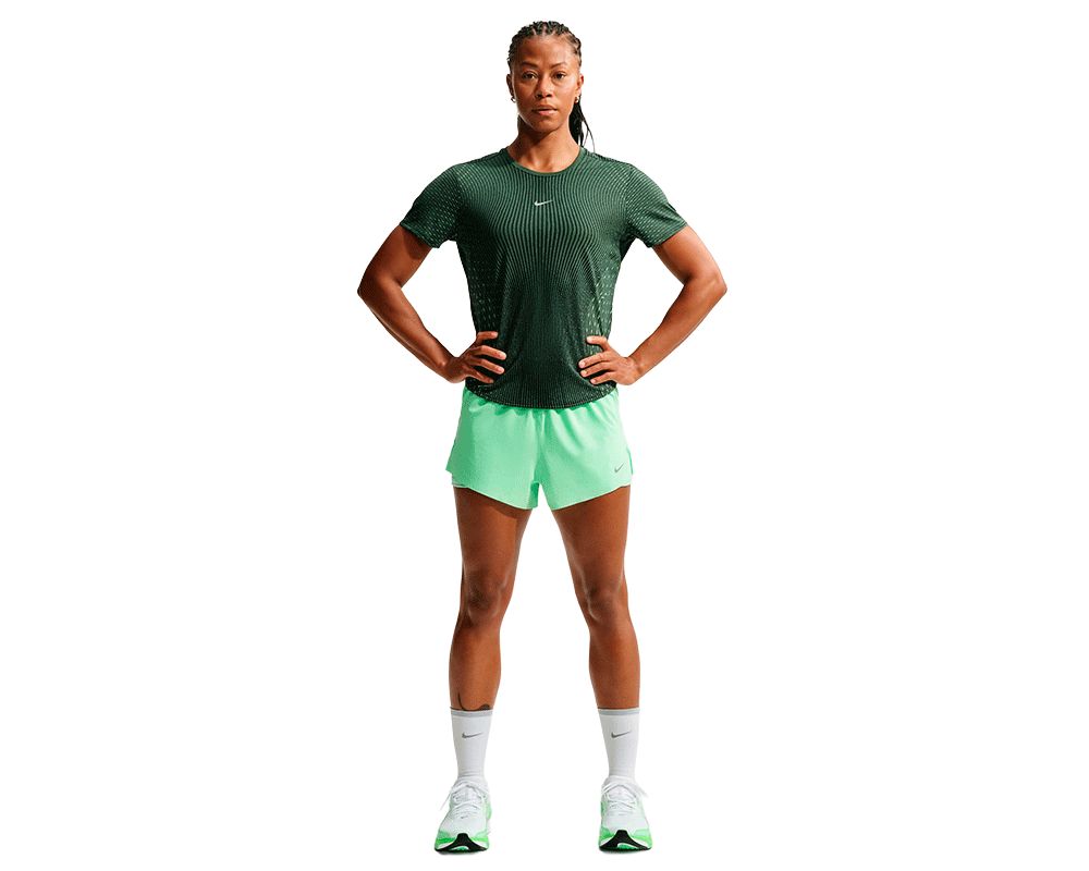 Playera de correr de manga corta Nike Swift Aero-FIT Mujer