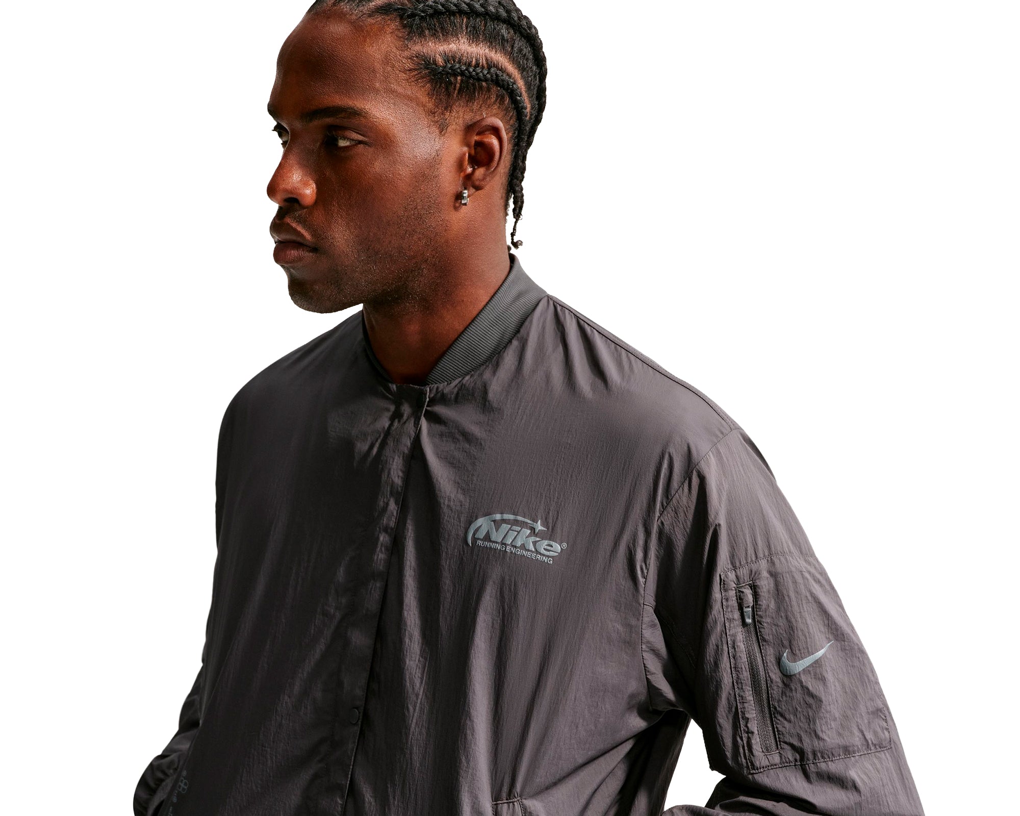 Nike Repel UV Protection Running Bomber - Hombre