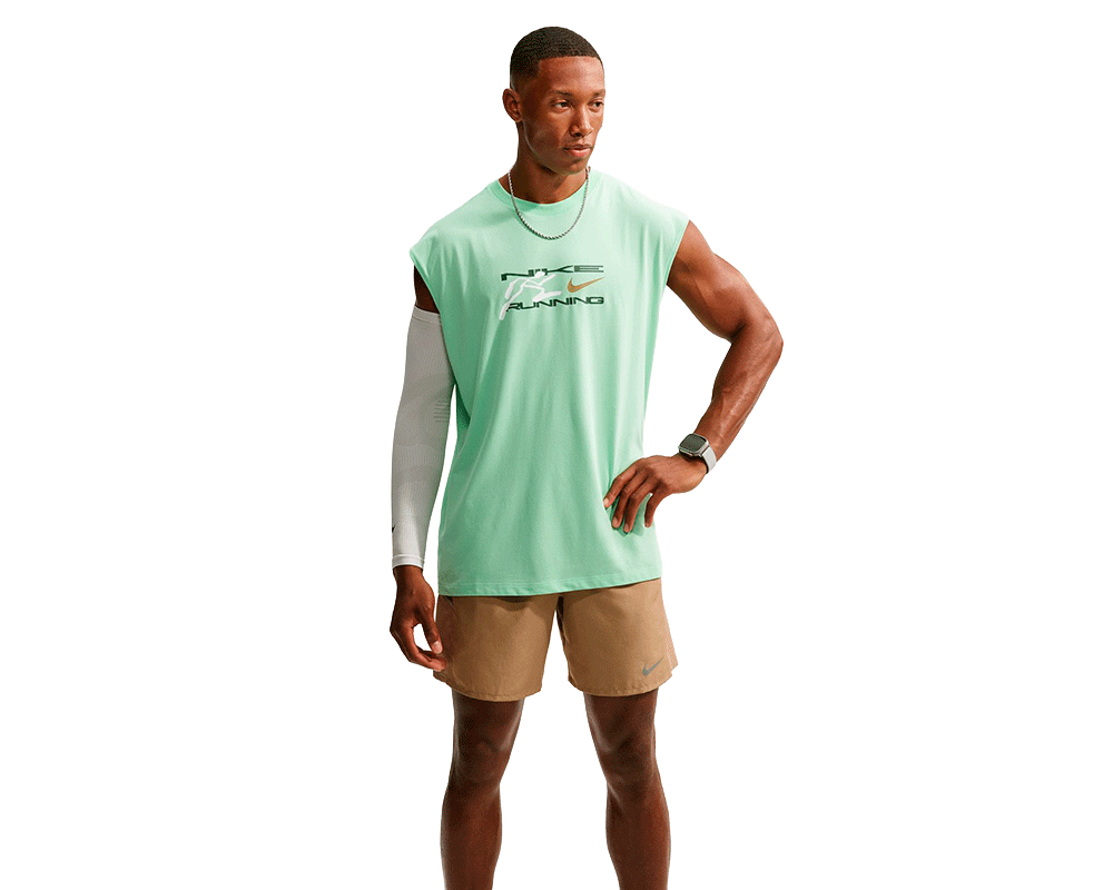 Playera de correr sin mangas Nike Dri-FIT Hombre