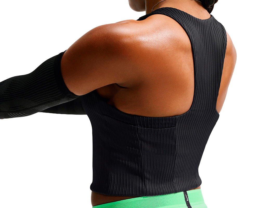 Camiseta de tirantes de correr Dri-FIT ADV Cropped Mujer