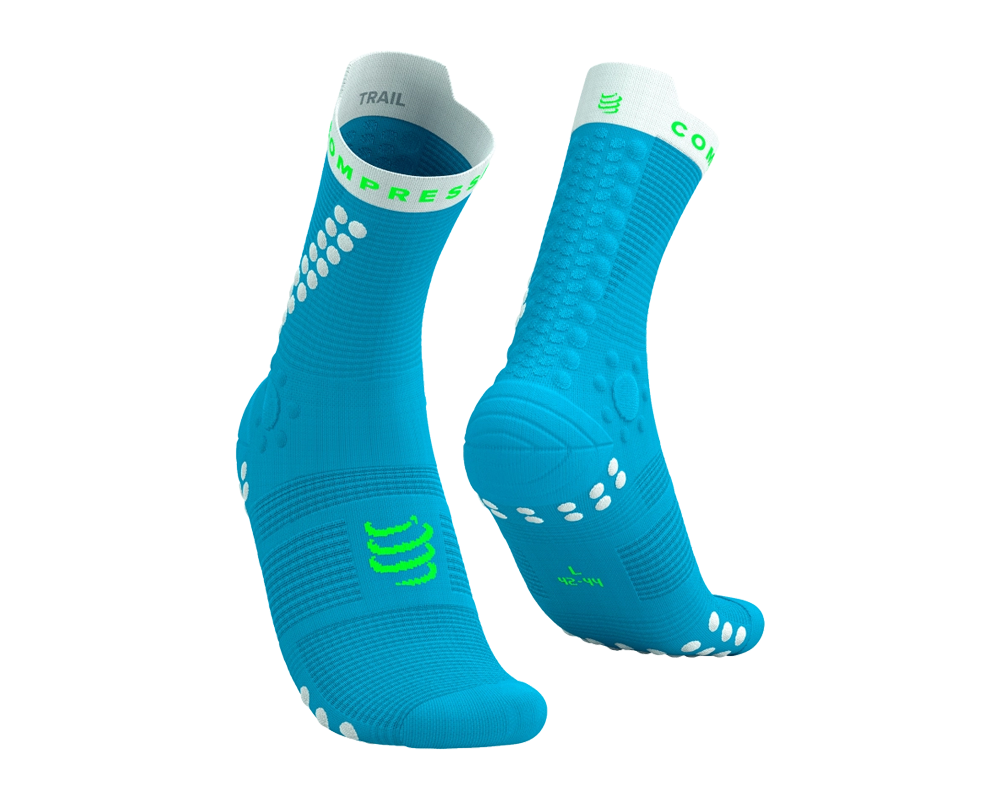 Calcetines Compressports  Pro Racing Socks Norse Blue V4.0 Trail