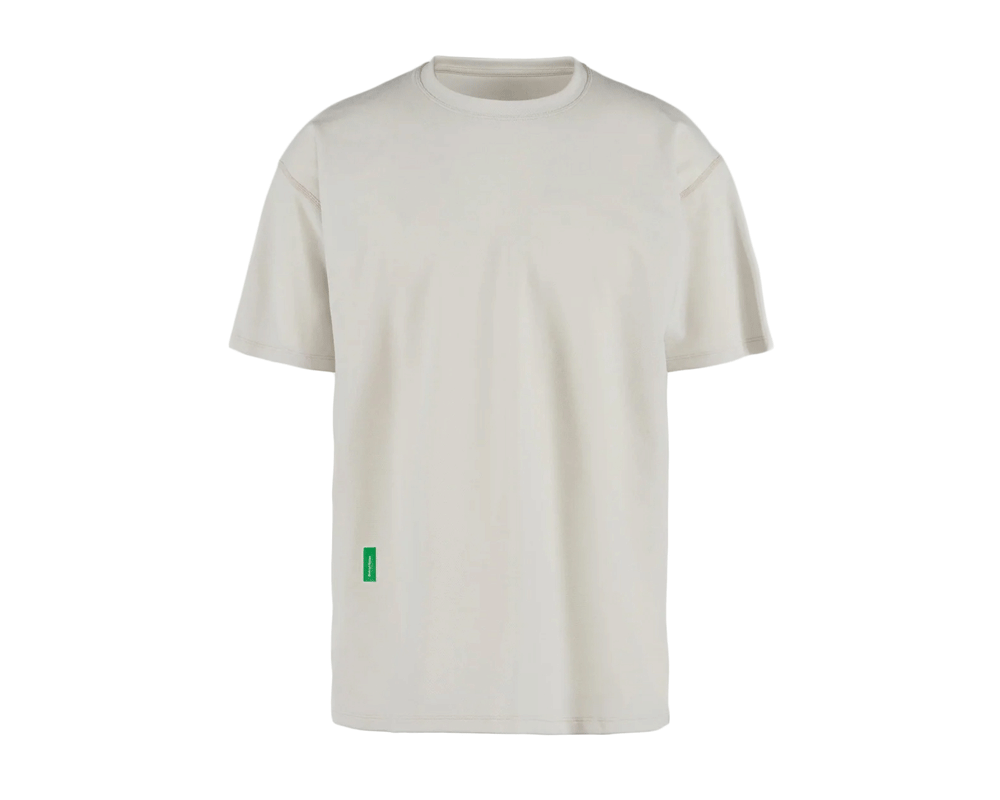 District Vision Quick-Dry Boxy Short Sleeve Tee - Hombre Off White