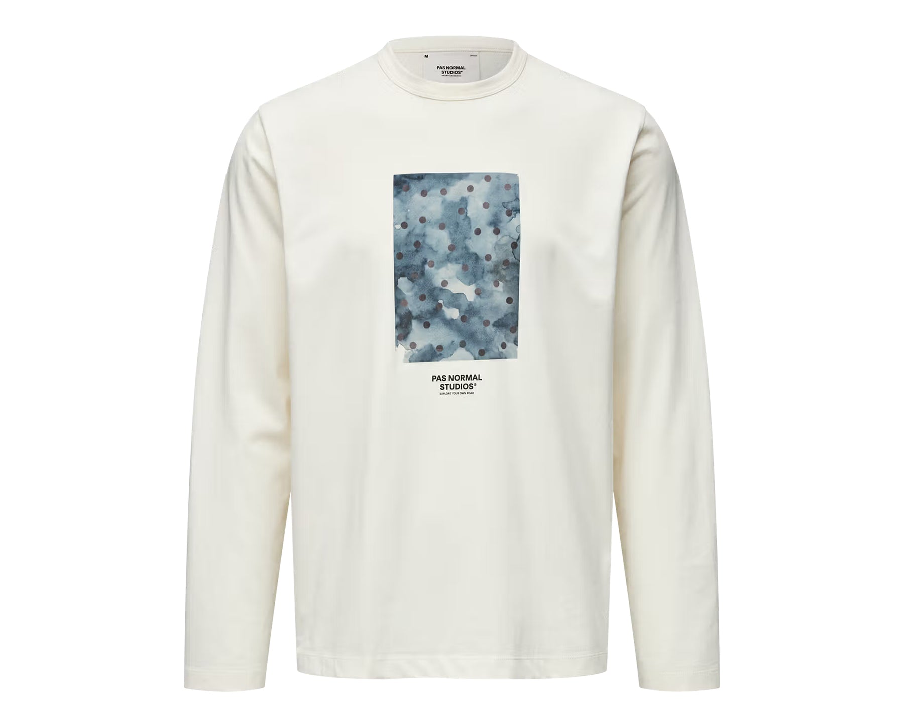 PAS NORMAL STUDIOS Off-Race Cotton Tech Graphic Long Sleeve T-Shirt Off White - Men