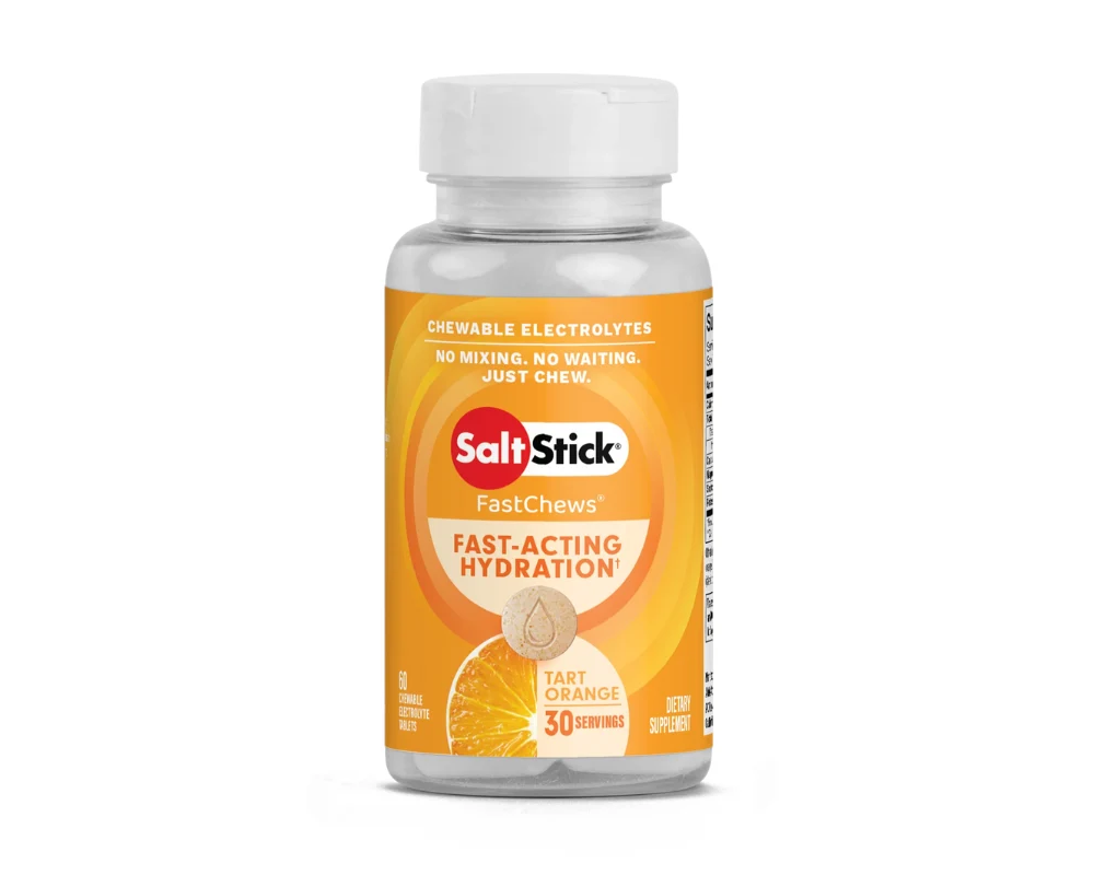 Tabletas masticables SaltStick Fastchews Orange