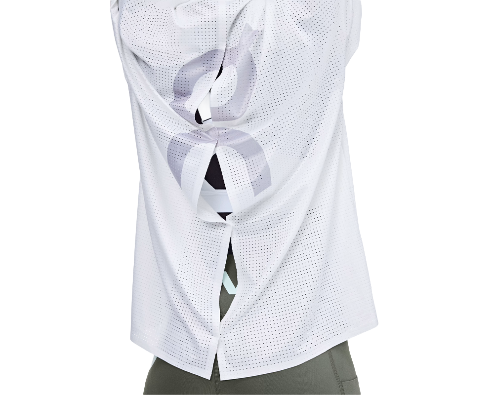 Playera Oversize On LN1 Blanca Unisex