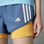 Own The Run 3-Stripes 2-IN-1 Shorts · Mujer