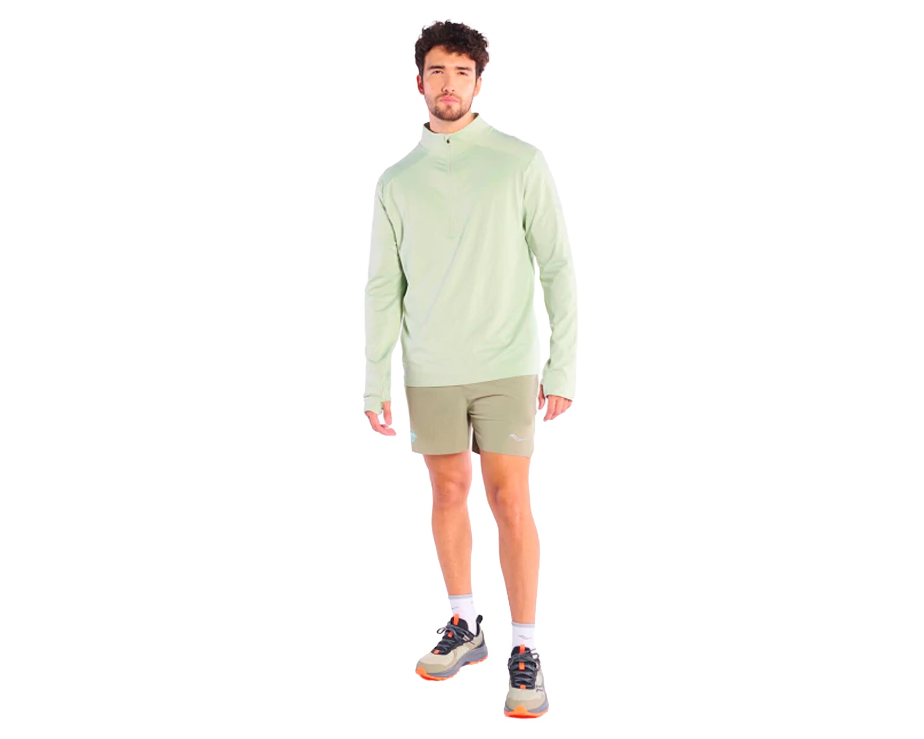 SAUCONY Triumph Brushed 1/2 ZIP - Hombre
