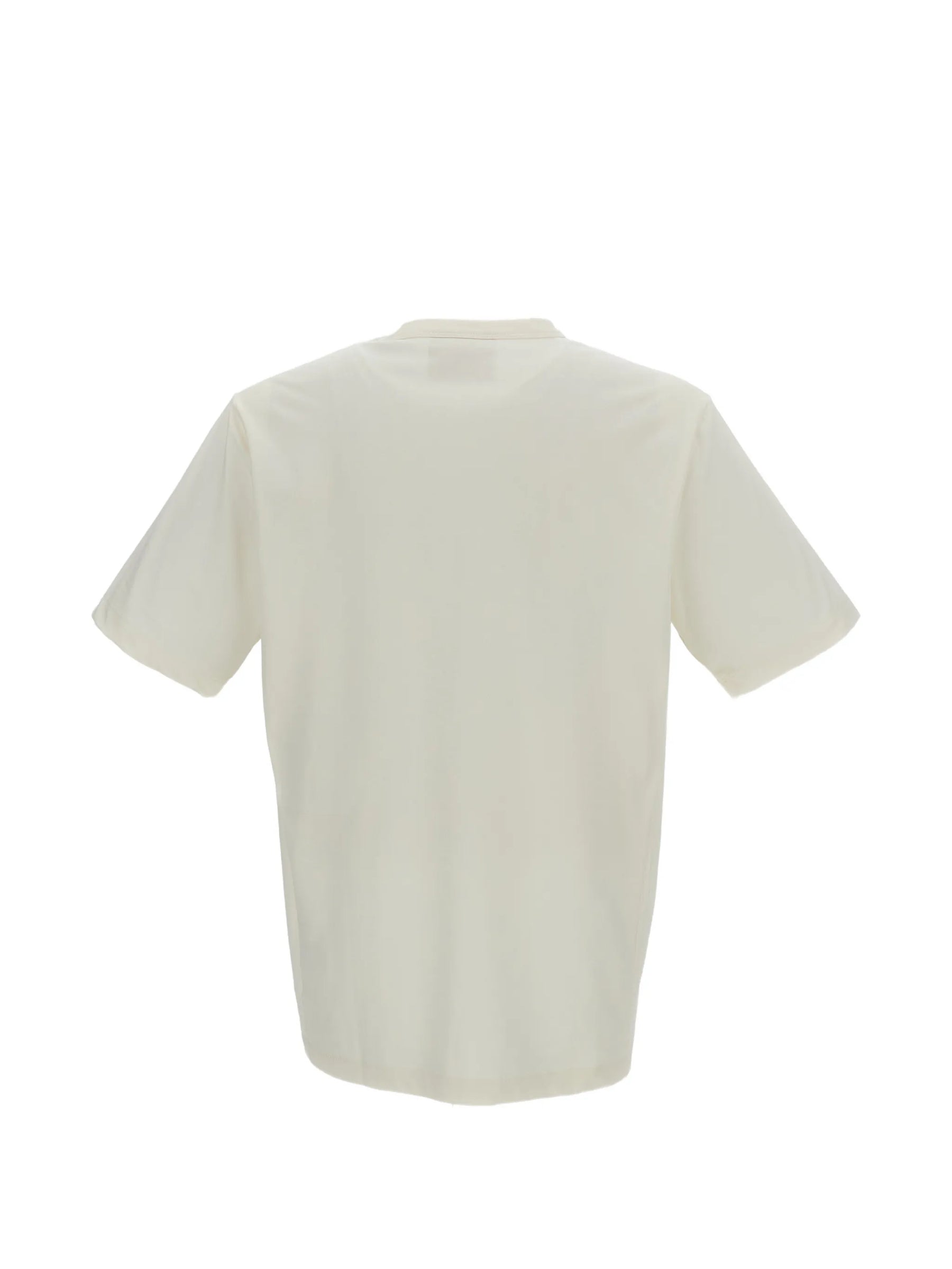 PAS NORMAL STUDIOS Off-Race Cotton Tech Graphic T- Shirt Off White - Unisex
