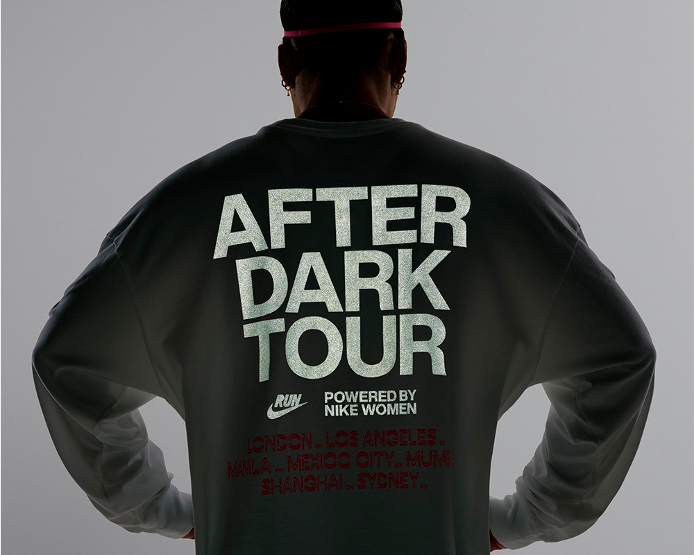 Playera Nike After Dark Tour Mujer