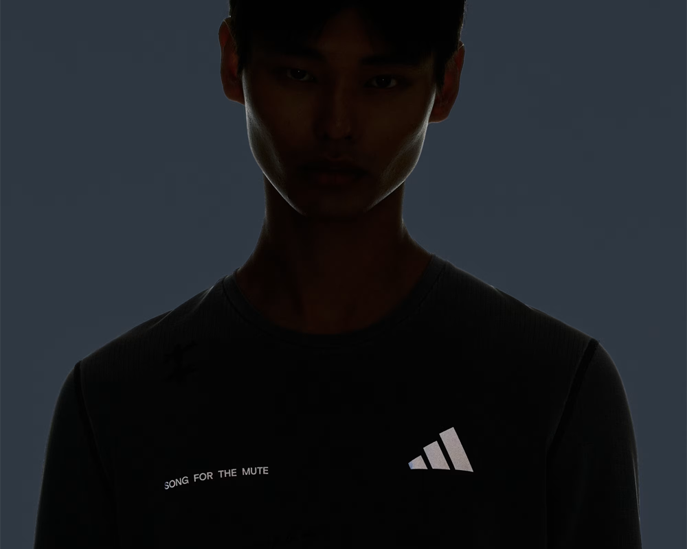 Playera adidas Running x Song For The Mute Manga Larga para hombres